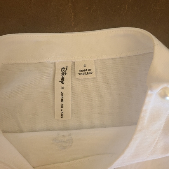 Janie and Jack Disney collection Cinderella long sleeve shirt - Picture 3 of 3